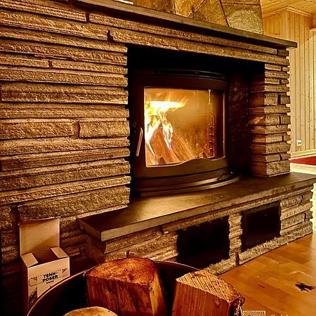Large Cabin Sjusjoen Best View, Sauna, Ski Inout Buitenkant foto