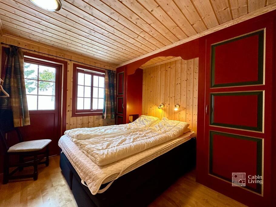 Large Cabin Sjusjoen Best View, Sauna, Ski Inout Buitenkant foto