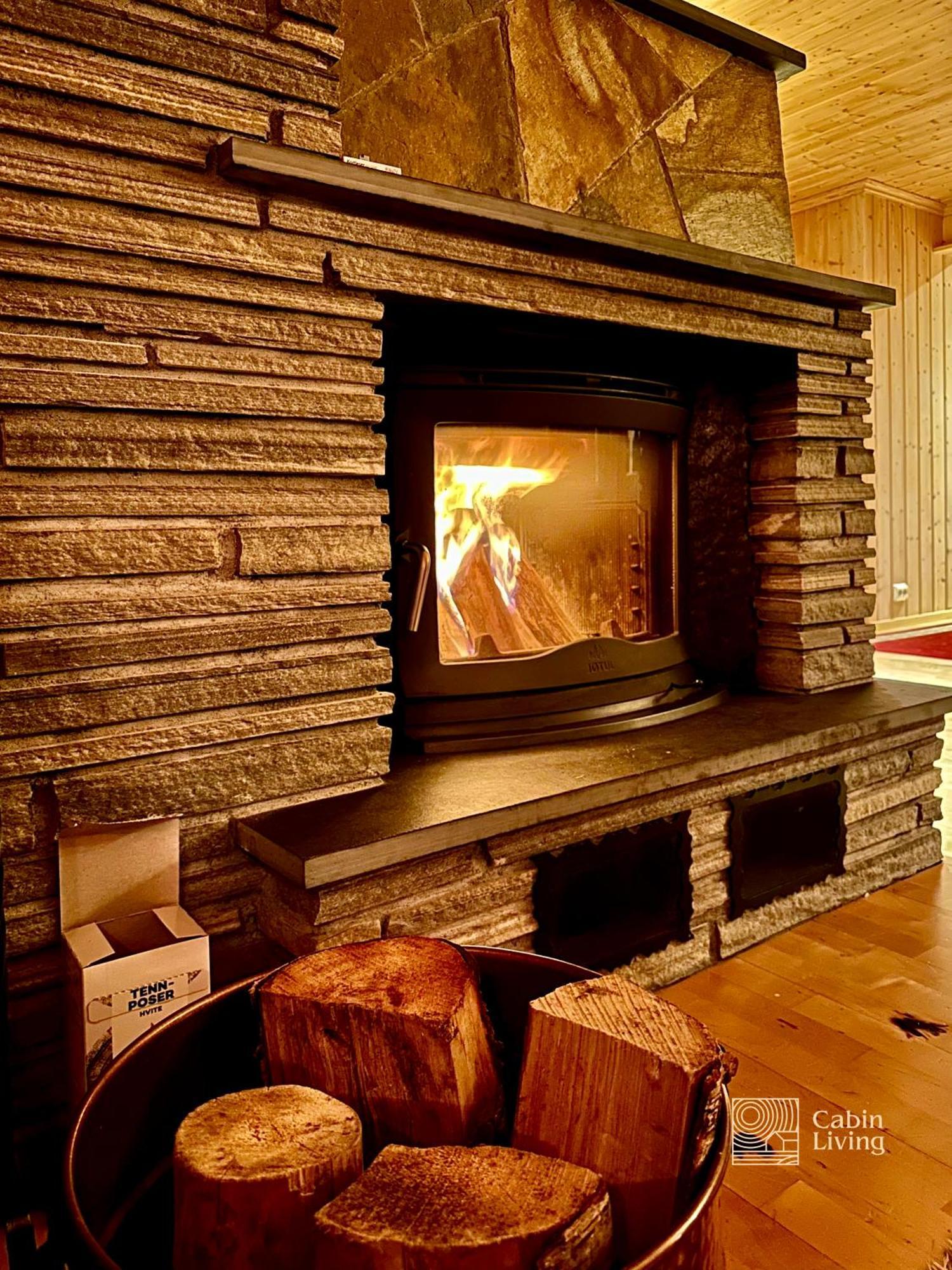 Large Cabin Sjusjoen Best View, Sauna, Ski Inout Buitenkant foto